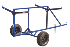 Corral Panel Trailer — portable trailer for transporting corral panels